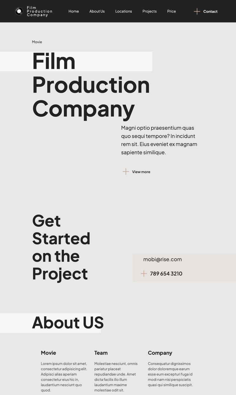 Film Production Company