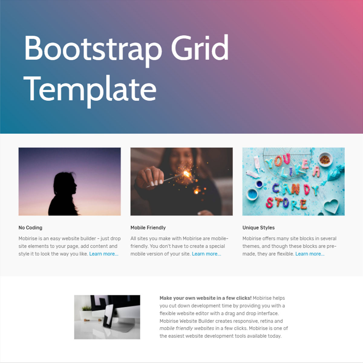   HTML Grid  