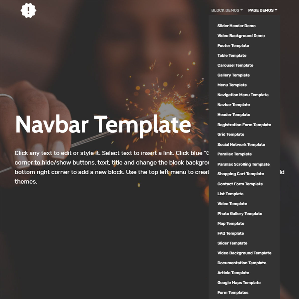   Responsive Navbar  