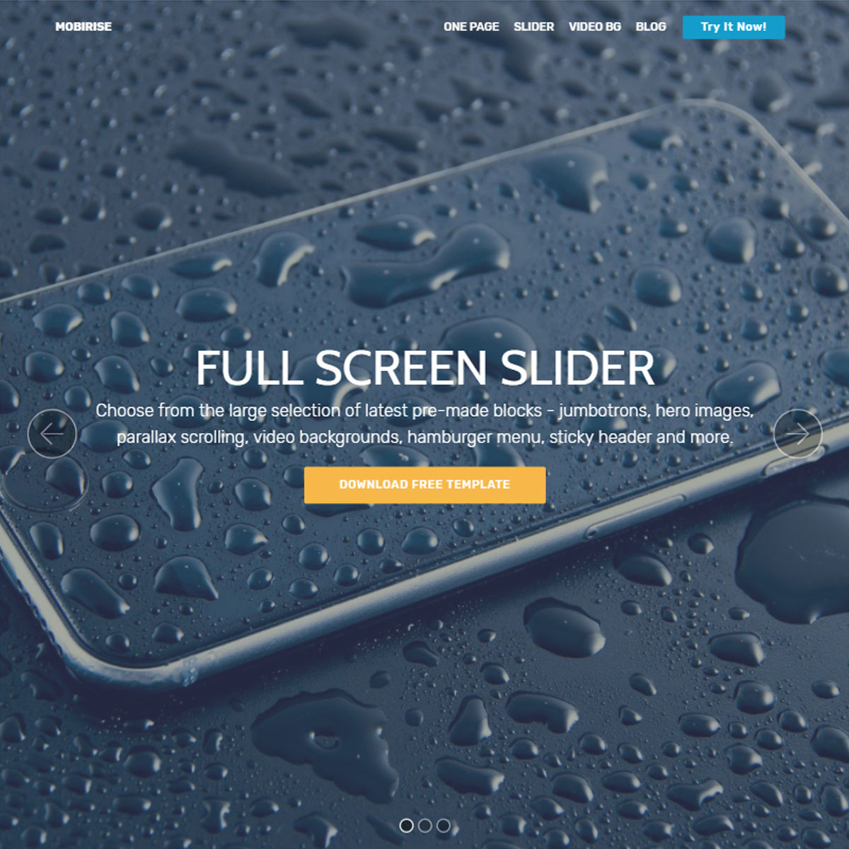   HTML Slider  